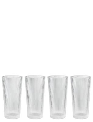 Stelton Pilastro Longdrinkglas 30 cl 4 stuks - thumbnail