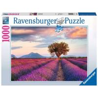 Ravensburger puzzel lavendelvelden 1000 stukjes - thumbnail