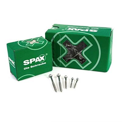 SPAX 0191010600605 R 88091 Senkkopf/T-STAR TG Houtschroef 6 mm 60 mm T-STAR plus Staal WIROX 200 stuk(s) SPAX 0191010600605 R 88091 Senkkopf/T-STAR TG Houtschroef 6 mm 60 mm T-STAR plus Staal WIROX 200 stuk(s)