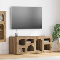 TV-kast Artisan Eiken 100 x 35 x 40 cm Bewerkt hout - thumbnail