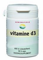 Springfield Springfield Vitamine D3 600iu (90tb) - thumbnail