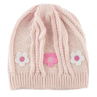 Aliap babymuts met bloem meisjes katoen licht Aliap babymuts met bloem meisjes katoen licht