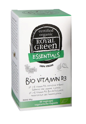 Royal Green Essentials Bio Vitamine D3 Vegicaps Royal Green Essentials Bio Vitamine D3 Vegicaps