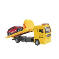 Kids Globe Traffic takelwagen met auto - thumbnail