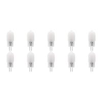 LED Lamp 10 Pack - Velvalux - G4 Fitting - Dimbaar - 2W - Warm Wit 3000K - Melkwit - 12V Steeklamp | Vervangt 20W - thumbnail