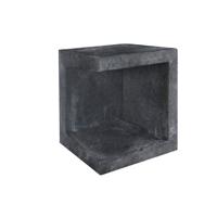 U-element hoek zwart 40x40x50 cm Gardenlux - Gardenlux - thumbnail