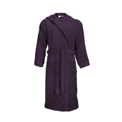 The One Classic Badjas met capuchon 420 gram Plum-S/M The One Classic Badjas met capuchon 420 gram Plum-S/M