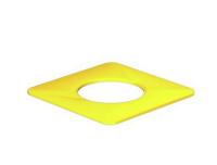 Weidmüller 1248660000 SM 45/45-24 MC NE GE Apparaatmarkering Montagemethode: Plakken Markeringsvlak: 45 x 45 mm Geel Aantal markeringen: 20 20 stuk(s) - thumbnail