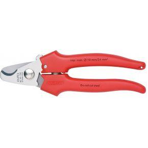 Knipex 95 05 165 Kabelschaar Geschikt voor (striptechniek) Aluminium- en koperkabel, een- en meerdraads 10 mm 24 mm² 3