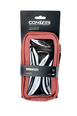 CONTEC smartphone tas "via.phone" ct bag via phone rusty red