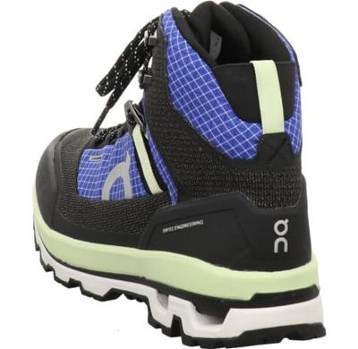 ON Cloudalpine Waterproof Dames Hoge Wandelschoen Cobalt | Limelight 40
