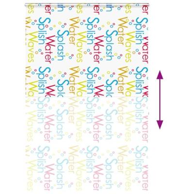 Doucherolgordijn met cassette 150x240 cm stofbreedte 146 cm