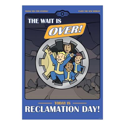 Fallout Art Print Reclamation Day Limited Edition 42 x 30 cm