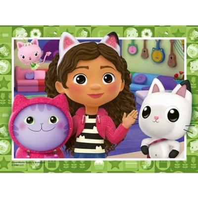 Ravensburger puzzel Gabby's Poppenhuis 4-in-1 puzzelset - thumbnail