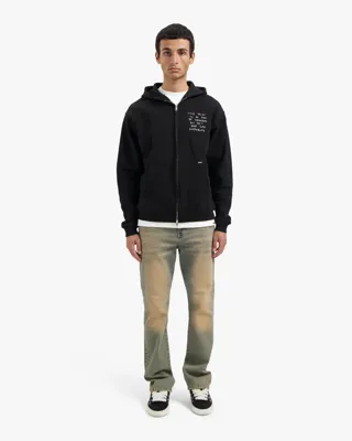 Croyez Liked By Everybody Zip Hoodie Heren Zwart - Maat S - Kleur: Zwart | Soccerfanshop