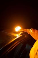 Osram Automotive LEDSL104 ROAD FLARE Signal TA20 Waarschuwingslicht LED-licht, Magneethouder Auto, Vrachtwagen, Quad, SUV, ATV, Camper, Bouwmachines (l x b x - thumbnail