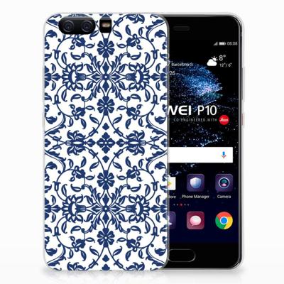 Huawei P10 | TPU Case | Flower Blue