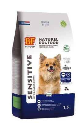 BF Petfood Mini Sensitive Hypoallergenic zalm hondenvoer 2 x 1,5 kg