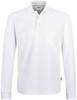 Hakro 820 Long-sleeved polo shirt Classic - White - 3XL - thumbnail