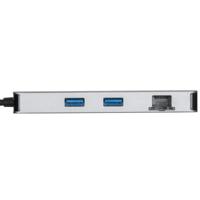 Targus DOCK423EU laptop dock & poortreplicator Bedraad USB 3.2 Gen 1 (3.1 Gen 1) Type-C Zilver - thumbnail