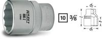 HAZET Dopsleutel 880Z-15 · 3/8 inch (10 mm) vierkant hol · Buitentwaalfkant tractieprofiel · SW 15 mm - thumbnail