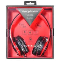 Vivanco SR 660 hoofdband gebonden zwart, rood mobiele headset binaural in het oor - thumbnail