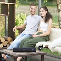 Hama Bluetooth®-luidspreker PipeRoll 3.0 Waterdicht IPX5 Equalizer 20W Zw - thumbnail