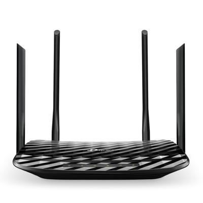 TP-LINK AC1200 draadloze router Gigabit Ethernet Dual-band (2.4 GHz / 5 GHz) Zwart