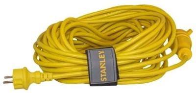 Stanley verlengsnoer 10 meter h05vv-f 3x1,5mm² ip44 - sta275134 Stanley verlengsnoer 10 meter h05vv-f 3x1,5mm² ip44 - sta275134