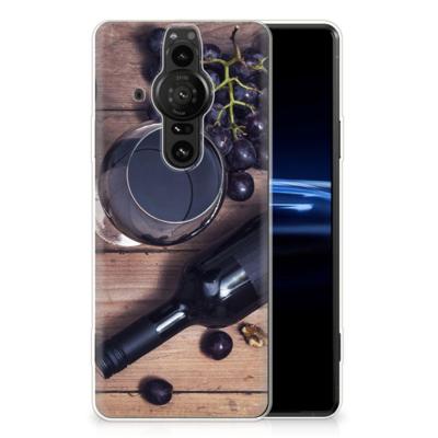 Sony Xperia Pro-I | Siliconen Case | Wijn