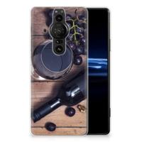 Sony Xperia Pro-I | Siliconen Case | Wijn - thumbnail