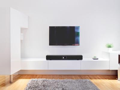 Sangean SB-100 Internetradio Internet, DAB+, VHF (FM) LAN, WiFi, Bluetooth, AUX Wekfunctie Zwart - thumbnail