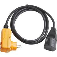 Brennenstuhl Adapterkabel FI IP44 2m zwart H07RN-F 3G1,5 - 1160370 - thumbnail