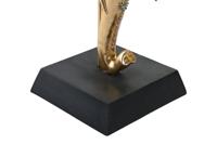 Decoratieve figuren DKD Home Decor Zwart Gouden Olifant Koloniaal 43 x 22 x 55,5 cm - thumbnail