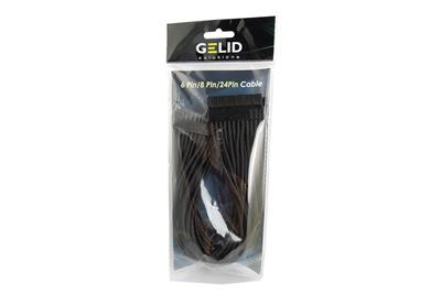 Gelid Solutions 24 Pin verlengkabel Zwart 30CM