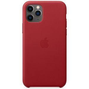 Apple leather case iPhone 11 Pro red