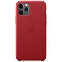 Apple leather case iPhone 11 Pro red - thumbnail