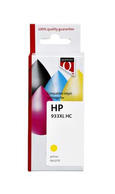 Inktcartridge quantore hp 933xl cn056cn hc geel Inktcartridge quantore hp 933xl cn056cn hc geel