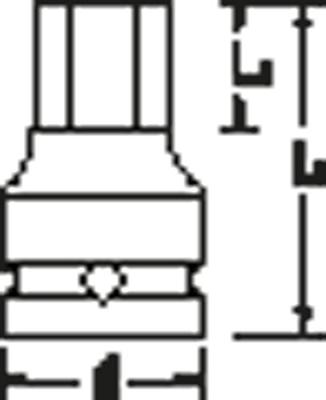 Gedore IN K 32 1956507 Inbus Kracht-dopsleutelinzet 22 mm 3/4 (20 mm)