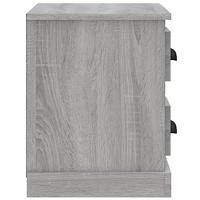 Nachtkastje 60x35,5x45 cm grijs sonoma eikenkleurig - thumbnail