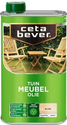 Cetabever Tuin Meubel Olie Transparant Zijdemat - Blank - 0,5 liter