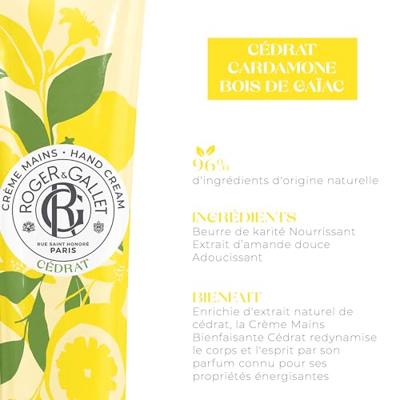 Roger & Gallet Cedrat Hand Cream 30 ml Handverzorging