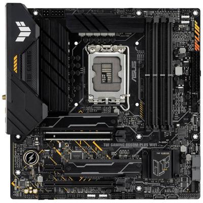 Asus TUF GAMING B660M-PLUS WIFI Moederbord Socket Intel LGA 1700 Vormfactor Micro-ATX Moederbord chipset Intel® B660