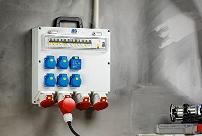 AS Schwabe FIXO 11D 61513 CEE-stroomverdeler 400 V 32 A AS Schwabe FIXO 11D 61513 CEE-stroomverdeler 400 V 32 A