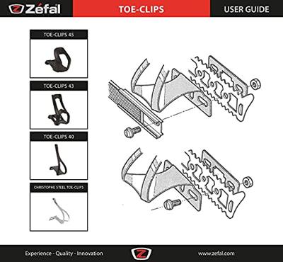 Zefal Toeclipsriem zef christophe 516 leer bl stel
