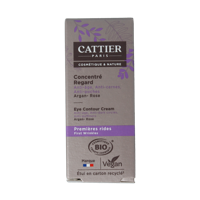 Cattier Oogcreme eclat de rose contour treatment 15 Milliliter - thumbnail