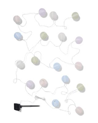 HEMA Lichtsnoer 8.95m met 18 led-lampions kleur voor binnen en buiten