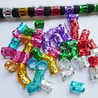 3 stuks dreadlocks aluminium rijst kralen haaraccessoires (gemengd) - thumbnail