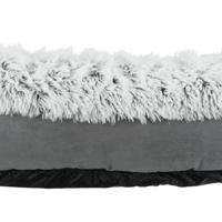 Trixie hondenmand harvey grijs / wit - thumbnail