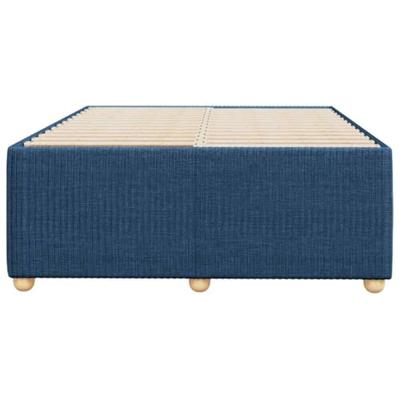 Bedframe zonder matras 120x190 cm stof blauw
